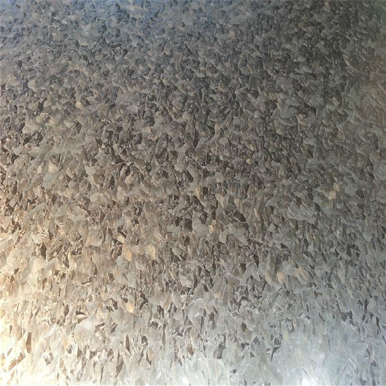 Galvanized steel plate